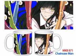 Chainsaw man Anime color print...