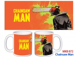 Chainsaw man Anime color print...