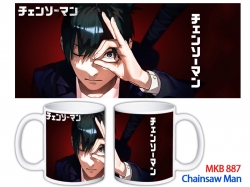 Chainsaw man Anime color print...