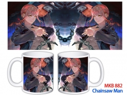 Chainsaw man Anime color print...