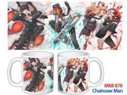 Chainsaw man Anime color print...