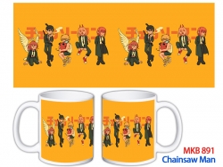 Chainsaw man Anime color print...