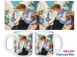 Chainsaw man Anime color print...
