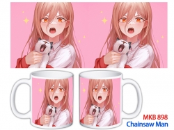 Chainsaw man Anime color print...