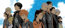 Haikyuu!! Anime color printing...