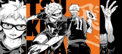 Haikyuu!! Anime color printing...