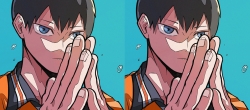 Haikyuu!! Anime color printing...