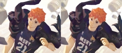 Haikyuu!! Anime color printing...