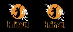 Haikyuu!! Anime color printing...