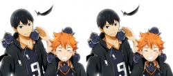 Haikyuu!! Anime color printing...