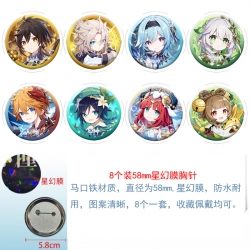 Genshin Impact Anime round Ast...