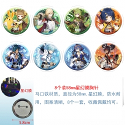 Genshin Impact Anime round Ast...