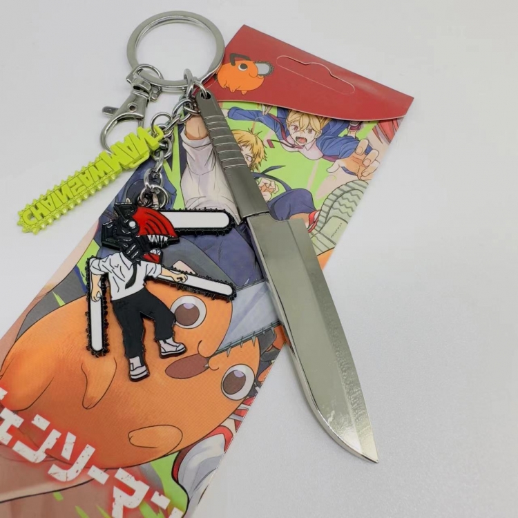 Chainsaw man Animation cartoon 3 pendant key chain pendant 5149