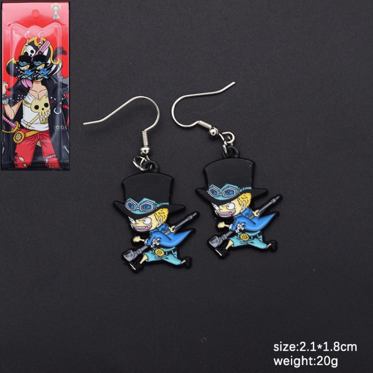 One Piece Anime Peripheral Earrings Pendant Jewelry price for 5 pcs