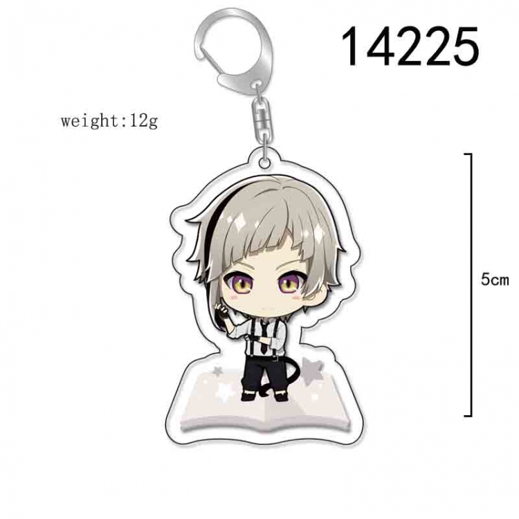 Bungo Stray Dogs Anime Acrylic Keychain Charm price for 5 pcs 14225