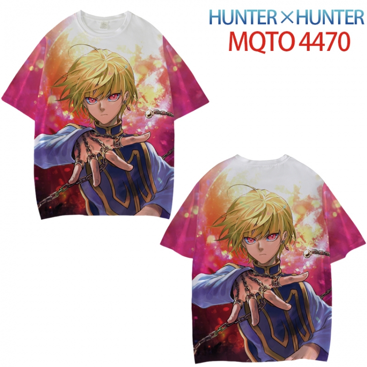 HunterXHunter Full color printed short sleeve T-shirt from XXS to 4XL MQTO-4470-3