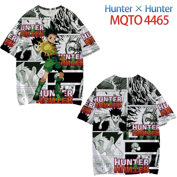 HunterXHunter Full color printed short sleeve T-shirt from XXS to 4XL MQTO-4465-3