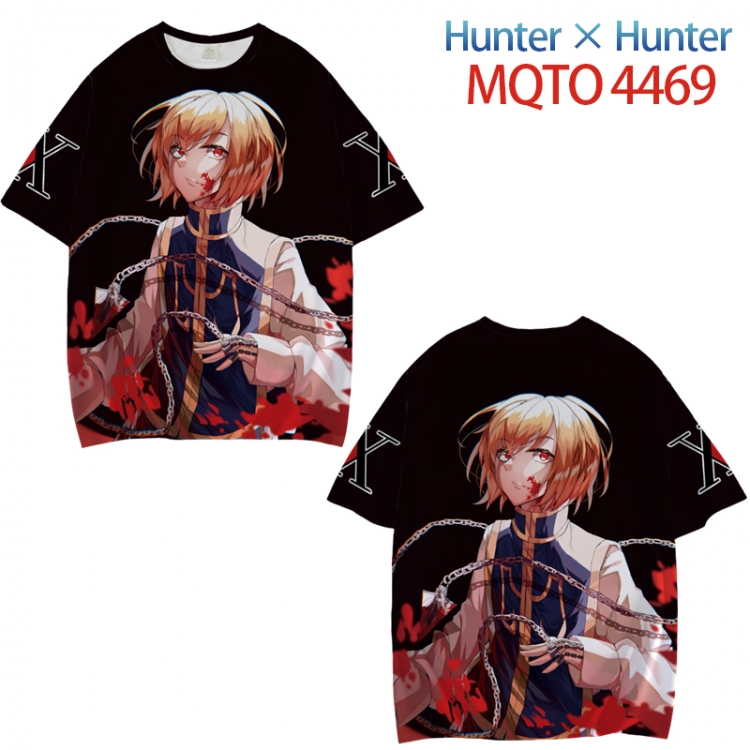 HunterXHunter Full color printed short sleeve T-shirt from XXS to 4XL MQTO-4469-3