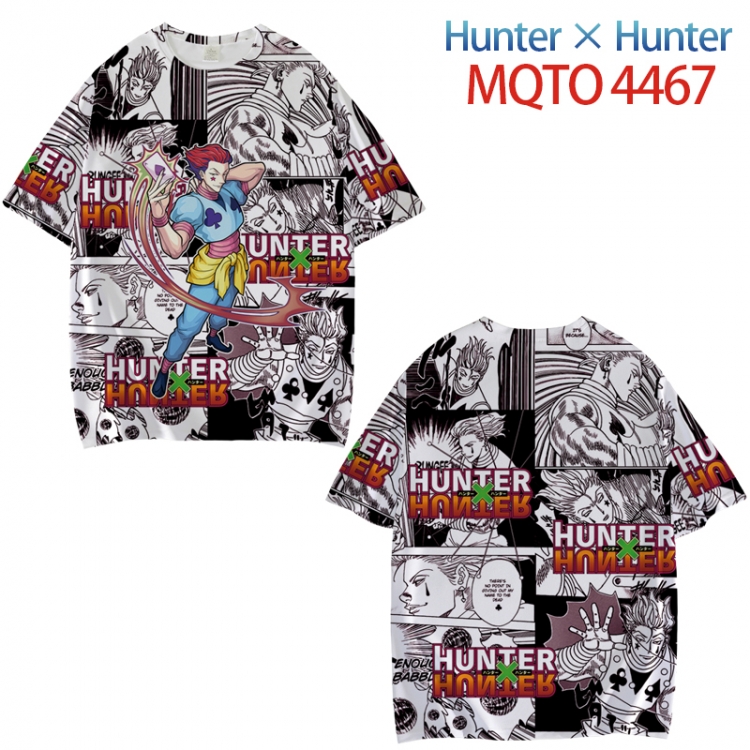 HunterXHunter Full color printed short sleeve T-shirt from XXS to 4XL MQTO-4467-3