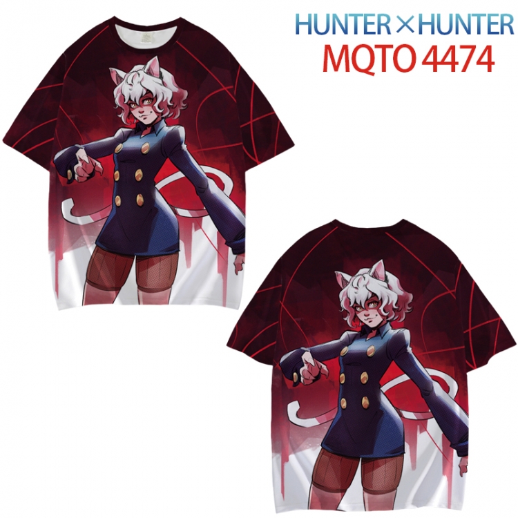 HunterXHunter Full color printed short sleeve T-shirt from XXS to 4XL MQTO-4474-3