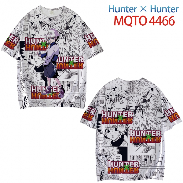 HunterXHunter Full color printed short sleeve T-shirt from XXS to 4XL MQTO-4466-3
