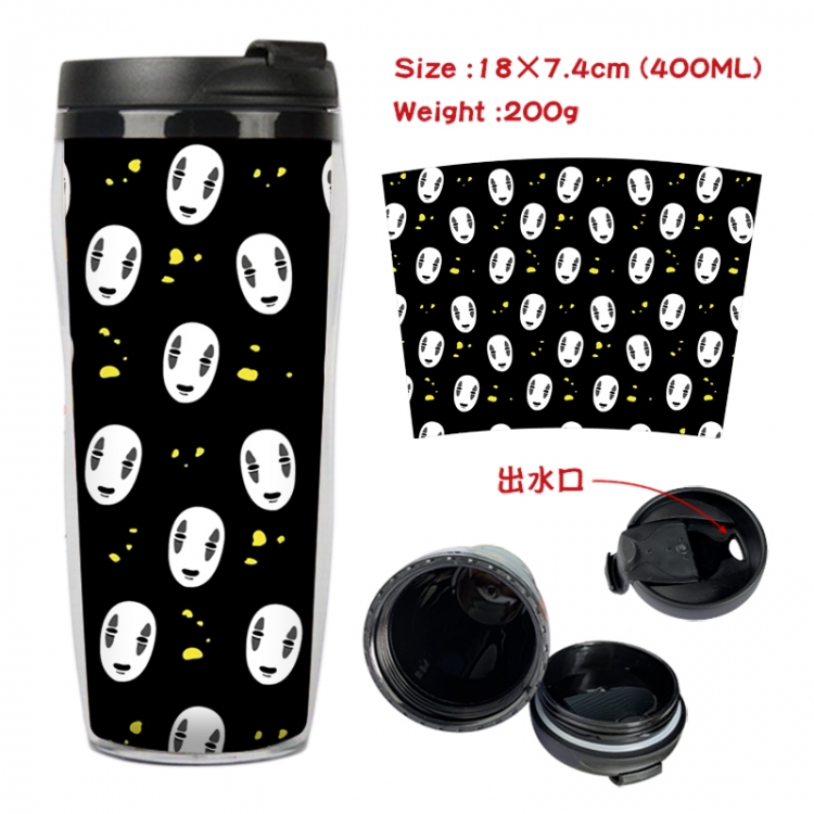 TOTORO Anime Starbucks leak proof and insulated cup 18X7.4CM 400ML