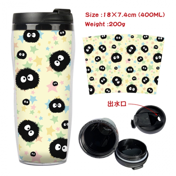 TOTORO Anime Starbucks leak proof and insulated cup 18X7.4CM 400ML