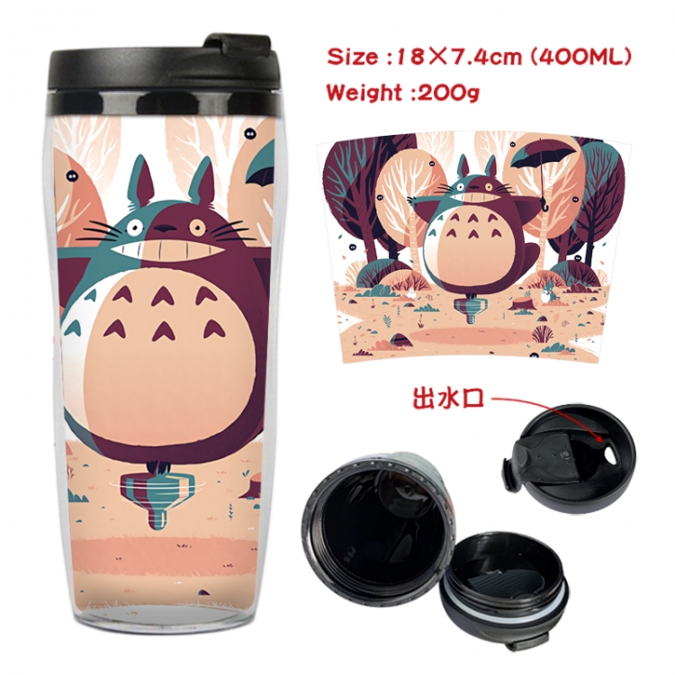 TOTORO Anime Starbucks leak proof and insulated cup 18X7.4CM 400ML