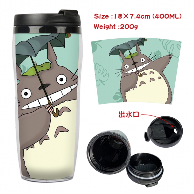 TOTORO Anime Starbucks leak proof and insulated cup 18X7.4CM 400ML