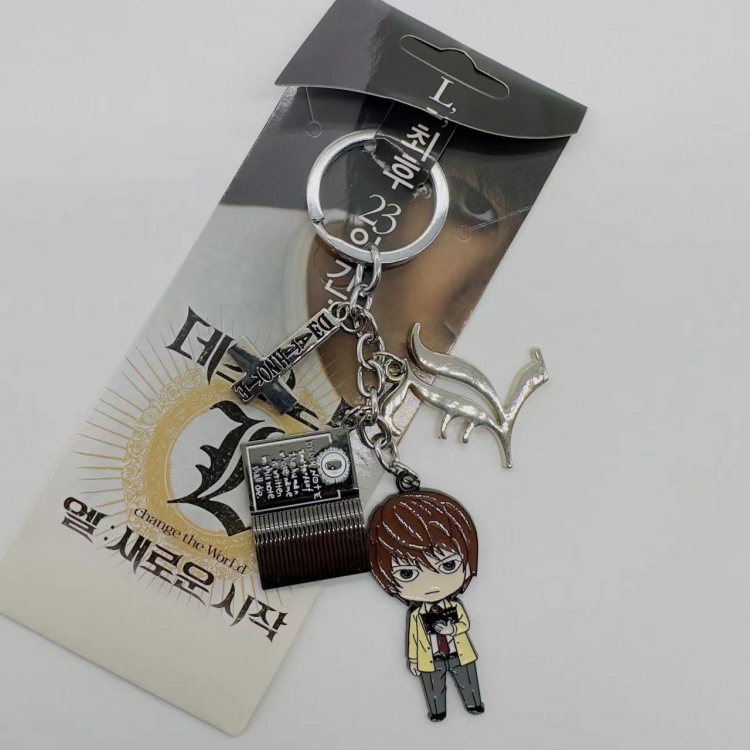 Death note Anime cartoon 4 pendant keychain pendant