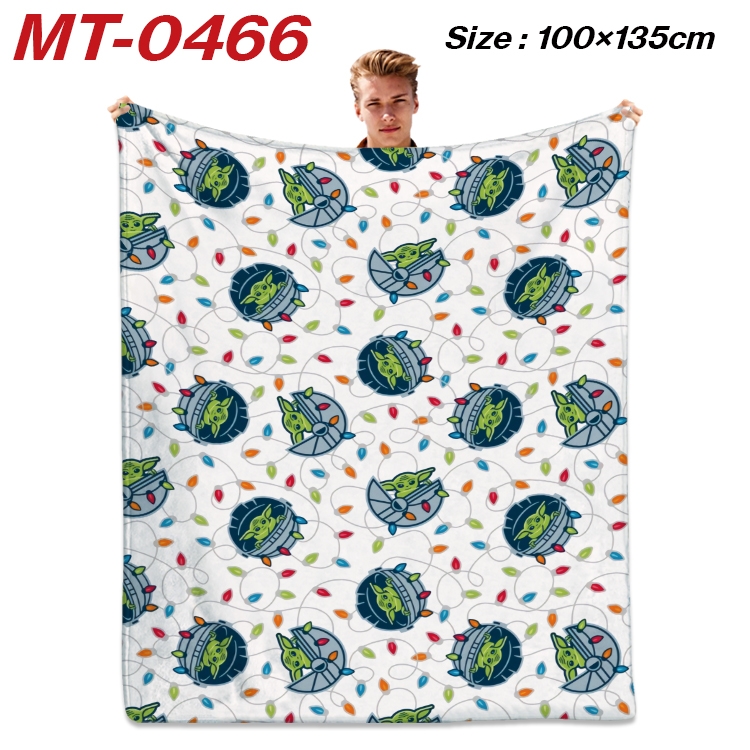 Star Wars  Anime flannel blanket air conditioner quilt double-sided printing 100x135cm MT-0466