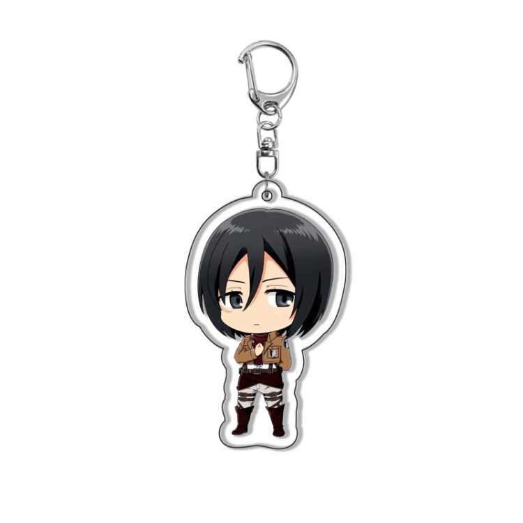 Shingeki no Kyojin Anime Acrylic Keychain Charm price for 5 pcs 1126Y