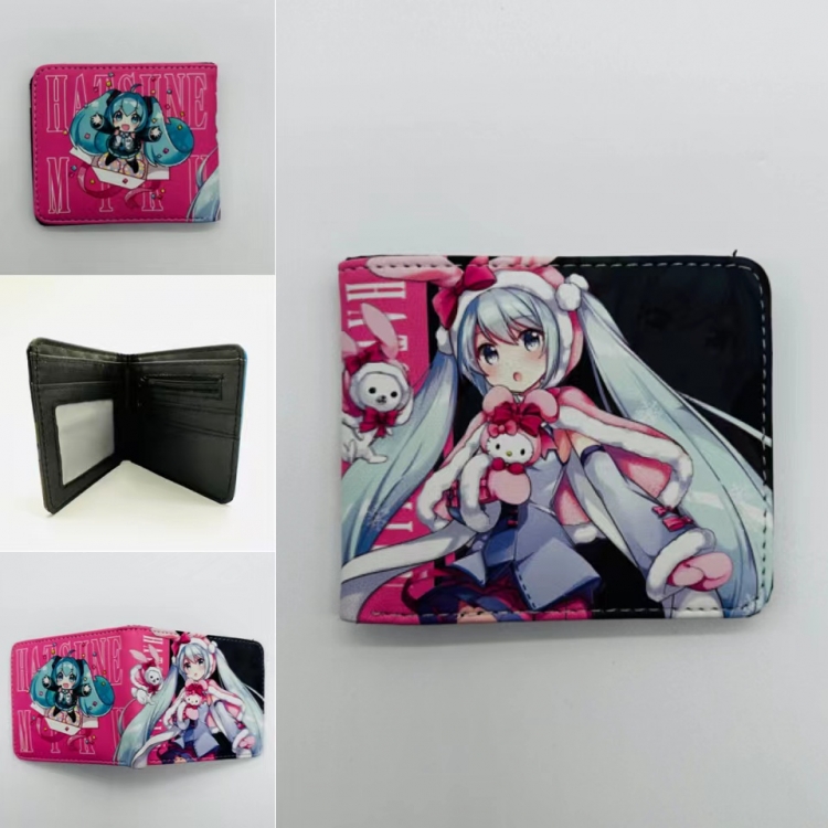 sailormoon Full color  Two fold short card case wallet 11X9.5CM 1957