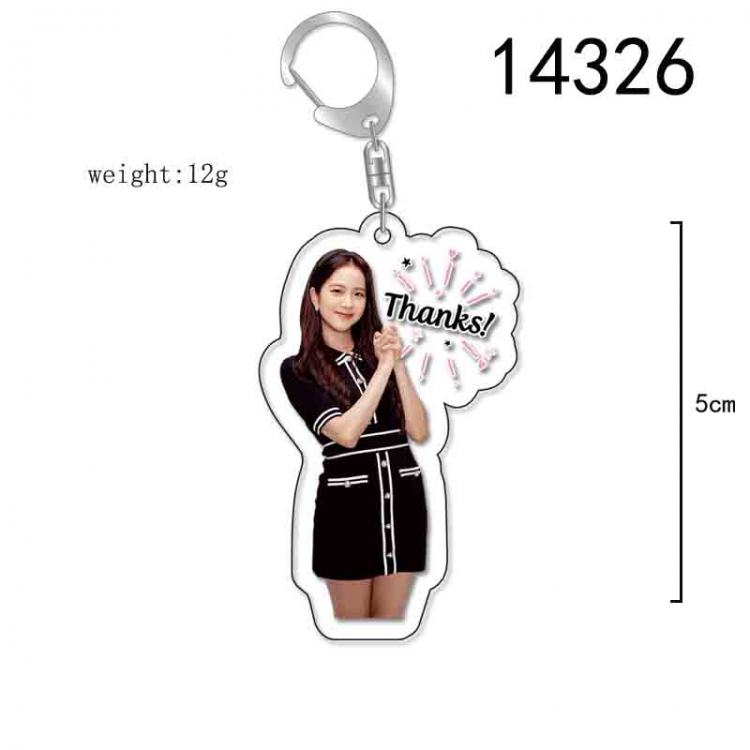 BLACK PINK Anime Acrylic Keychain Charm price for 5 pcs 14326