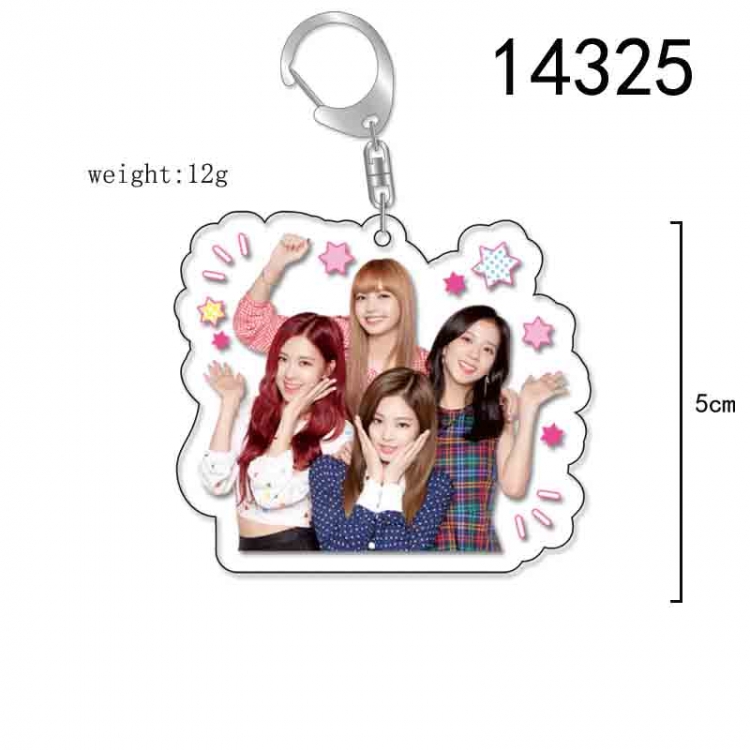 BLACK PINK Anime Acrylic Keychain Charm price for 5 pcs 14325