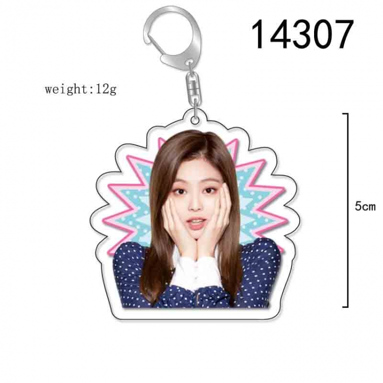 BLACK PINK Anime Acrylic Keychain Charm price for 5 pcs 14307