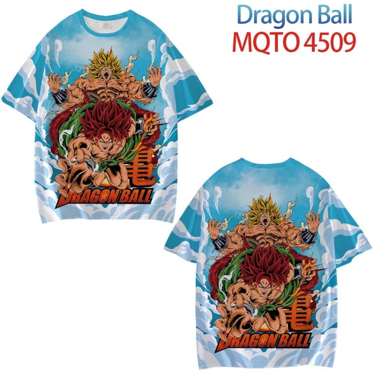 DRAGON BALL  Full color printed short sleeve T-shirt from XXS to 4XL MQTO-4509