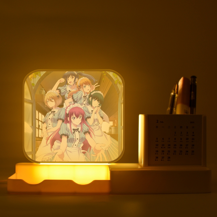 Megami no Café Terrace New acrylic pencil holder night light bracket