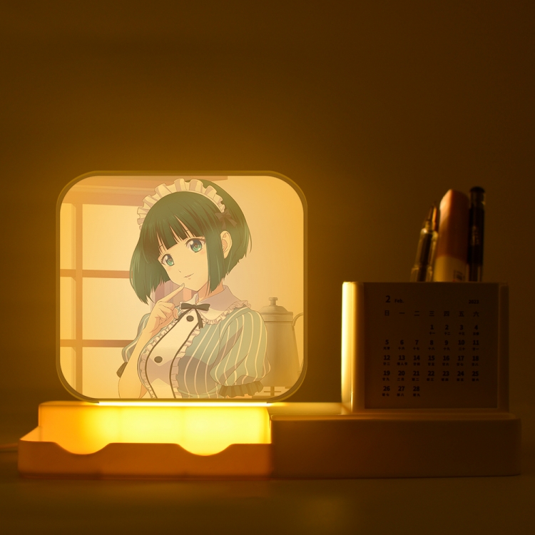 Megami no Café Terrace New acrylic pencil holder night light bracket