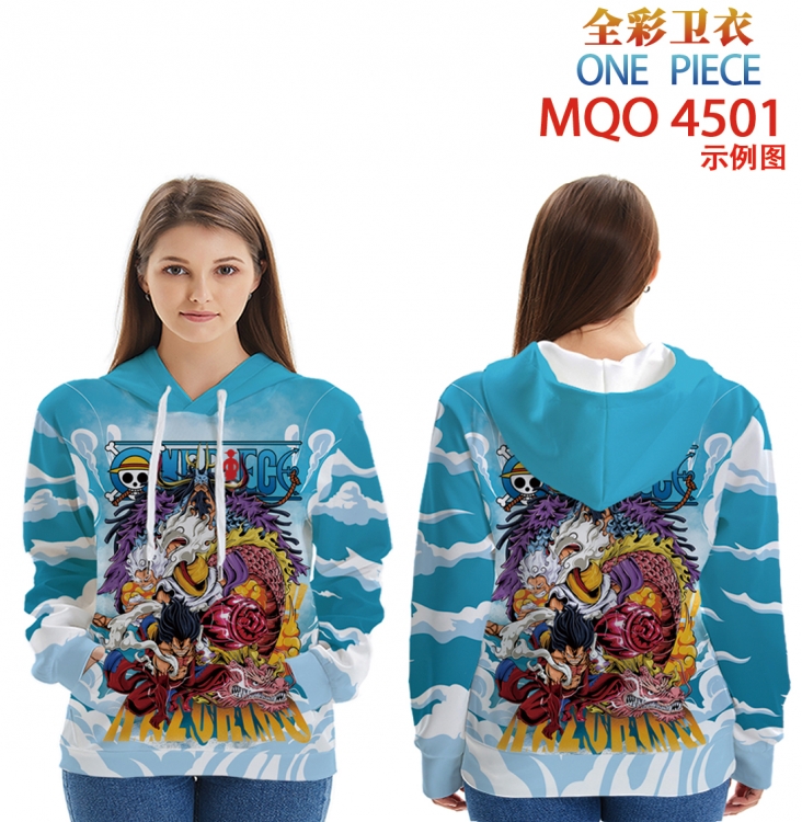 One Piece Long Sleeve Hooded Full Color Patch Pocket Sweatshirt from XXS to 4XL MQO-4501