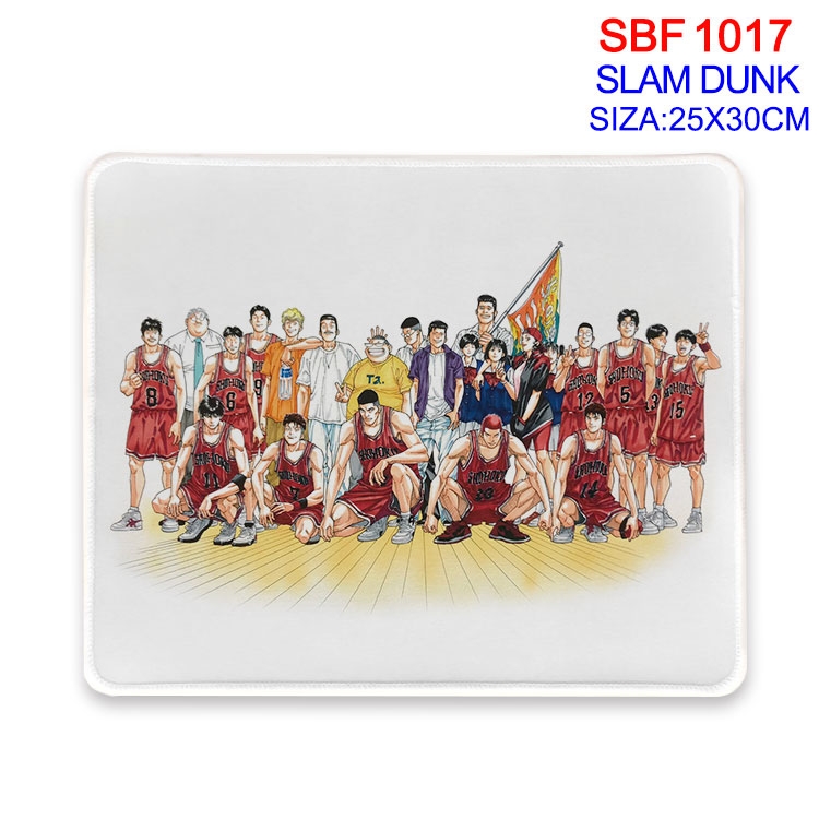 Slam Dunk Anime peripheral edge lock mouse pad 25X30cm SBF-1017-2