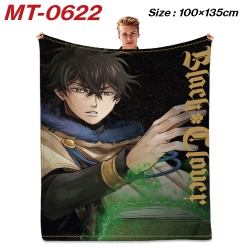 Black clover  Anime flannel bl...