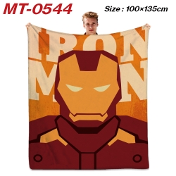 Marvel Hero  Anime flannel bla...