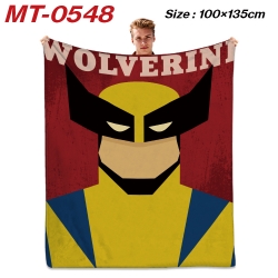 Marvel Hero  Anime flannel bla...