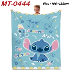 Stitch  Anime flannel blanket ...