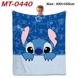 Stitch  Anime flannel blanket ...