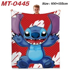 Stitch  Anime flannel blanket ...