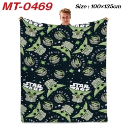 Star Wars  Anime flannel blank...