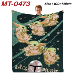 Star Wars  Anime flannel blank...