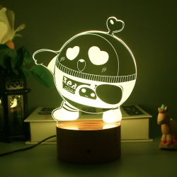 Egg Party 3D night light USB t...